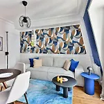 Paisible Centre De - Bleu Apartament Paryż