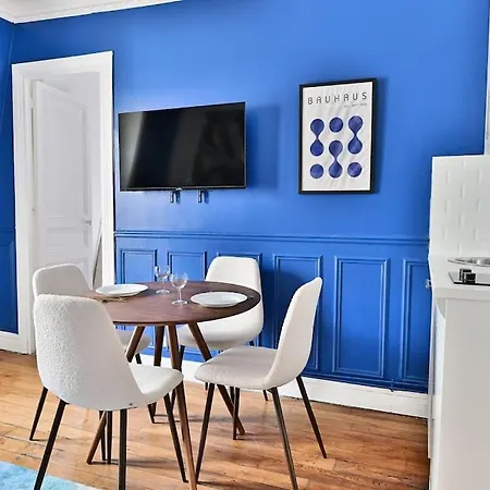 Apartament Paisible Centre De - Bleu Paryż