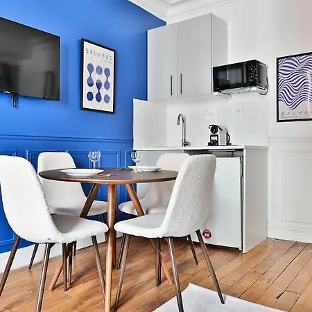 Paisible Centre De - Bleu Appartement Parijs