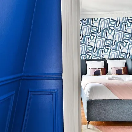 Apartment Paisible Centre De - Bleu Paris