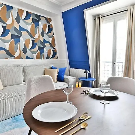 Paisible Centre De - Bleu Appartement Parijs