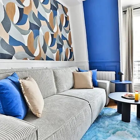 Paisible Centre De - Bleu Appartement Parijs