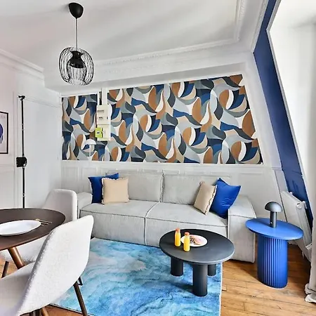 Paisible Centre De - Bleu Appartement Parijs