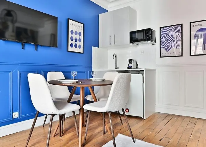 Paisible Centre De - Bleu 아파트 파리