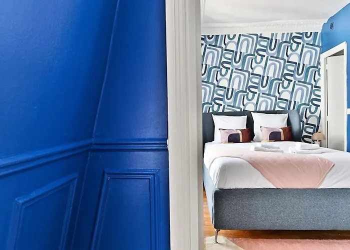 아파트 Paisible Centre De - Bleu 파리