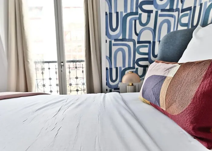 Paisible Centre De - Bleu 아파트 *