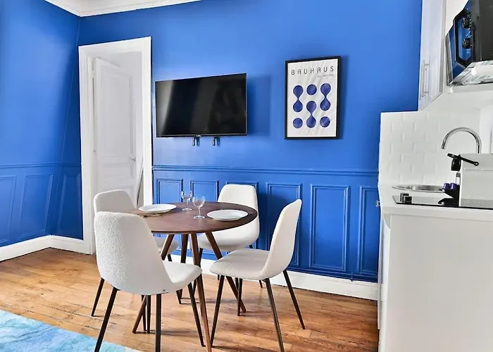 아파트 Paisible Centre De - Bleu 파리