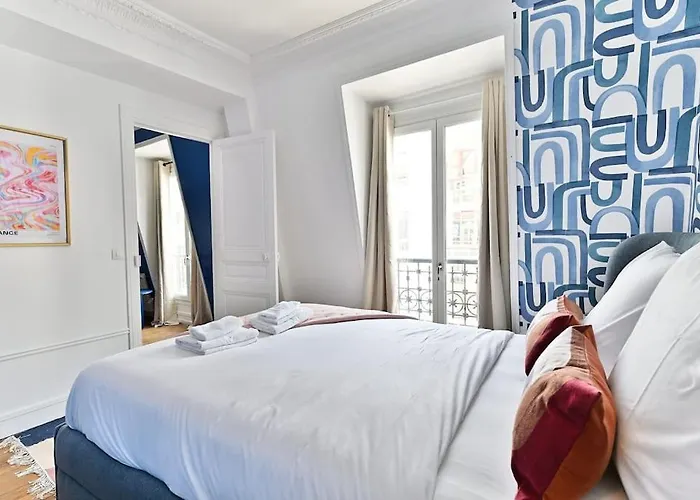 아파트 Paisible Centre De - Bleu 파리